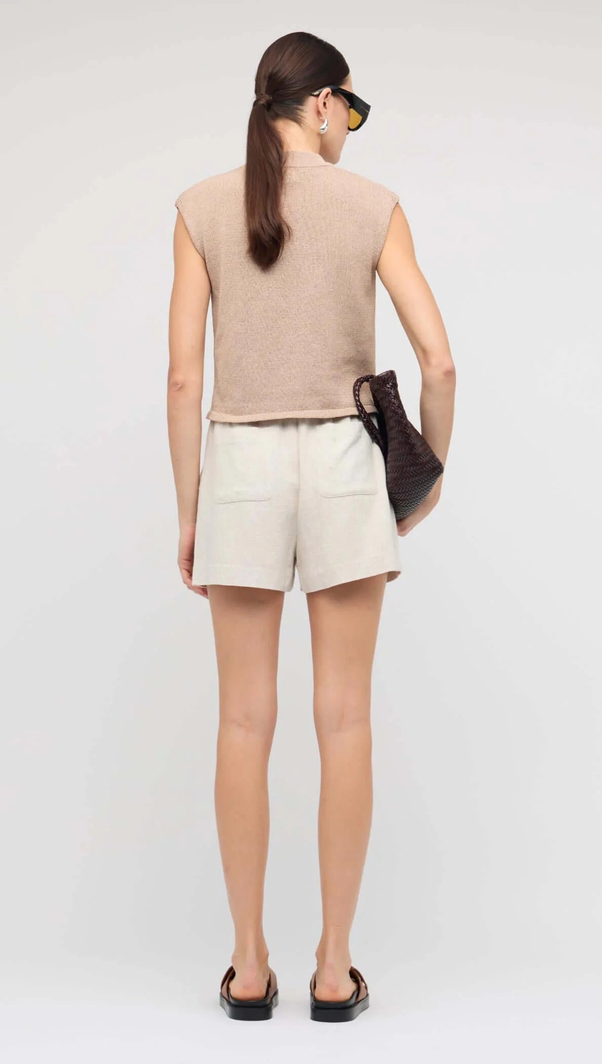 Staple the Label Dune Knit Top - latte