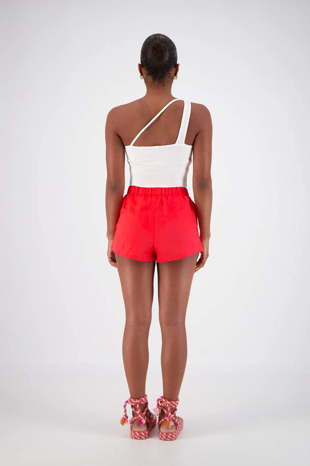 Jasmine Alexa Rosetta Shorts - Red