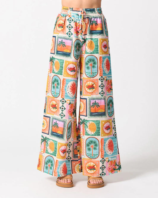 Walnut Melbourne Vermont Pant - spicy summer