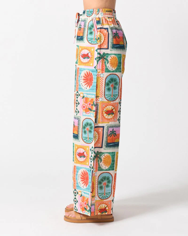 Walnut Melbourne Vermont Pant - spicy summer