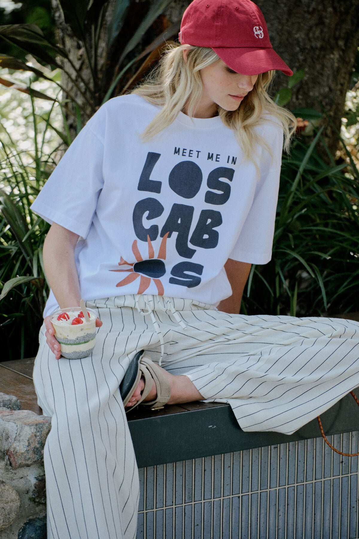 Ceres Life Boyfriend Tee - white/los cabos