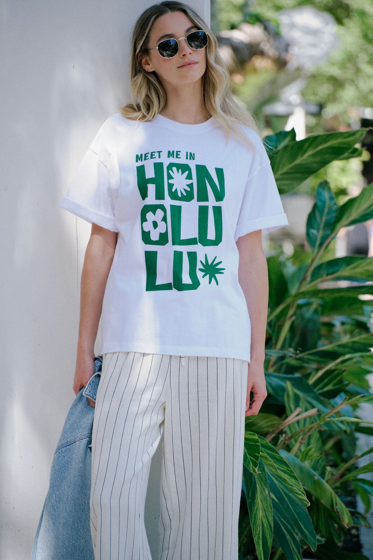 Ceres Life Boyfriend Tee - honolulu winter green