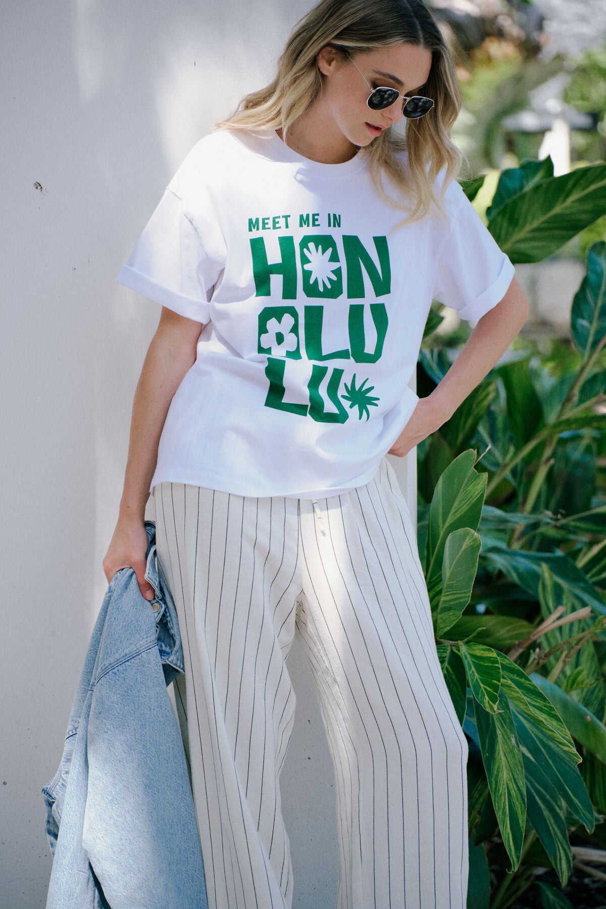 Ceres Life Boyfriend Tee - honolulu winter green