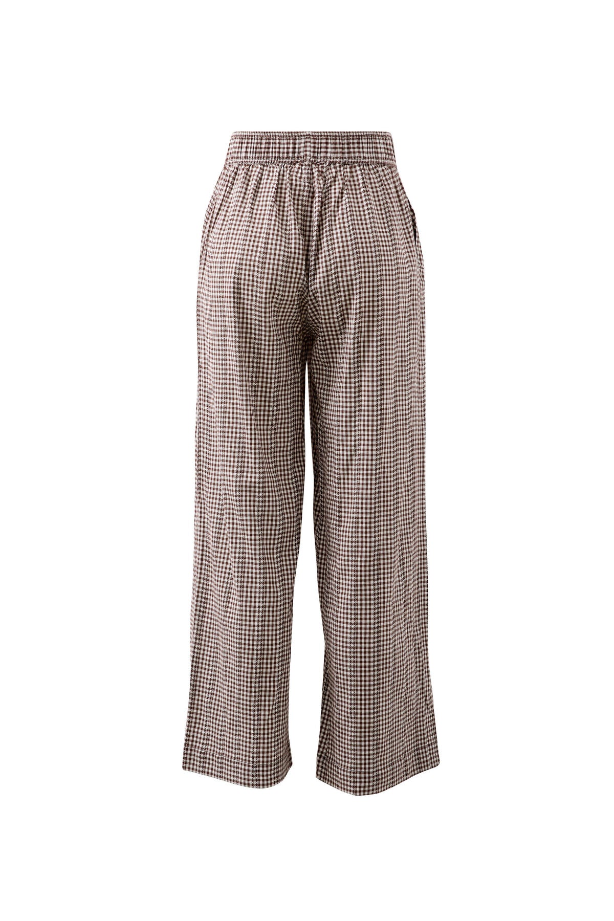 Ceres The Lounge Pant - choc gingham