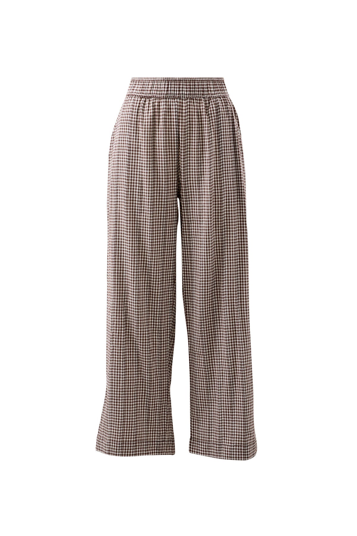 Ceres The Lounge Pant - choc gingham
