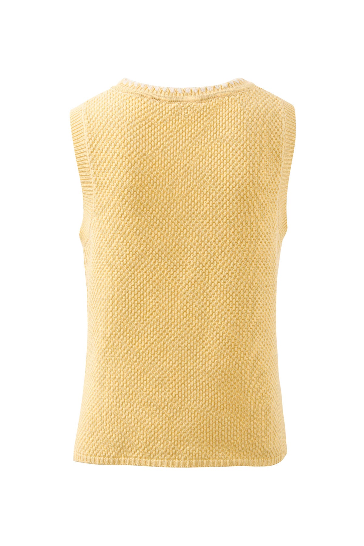 Ceres April Knit Tank - sunny yellow