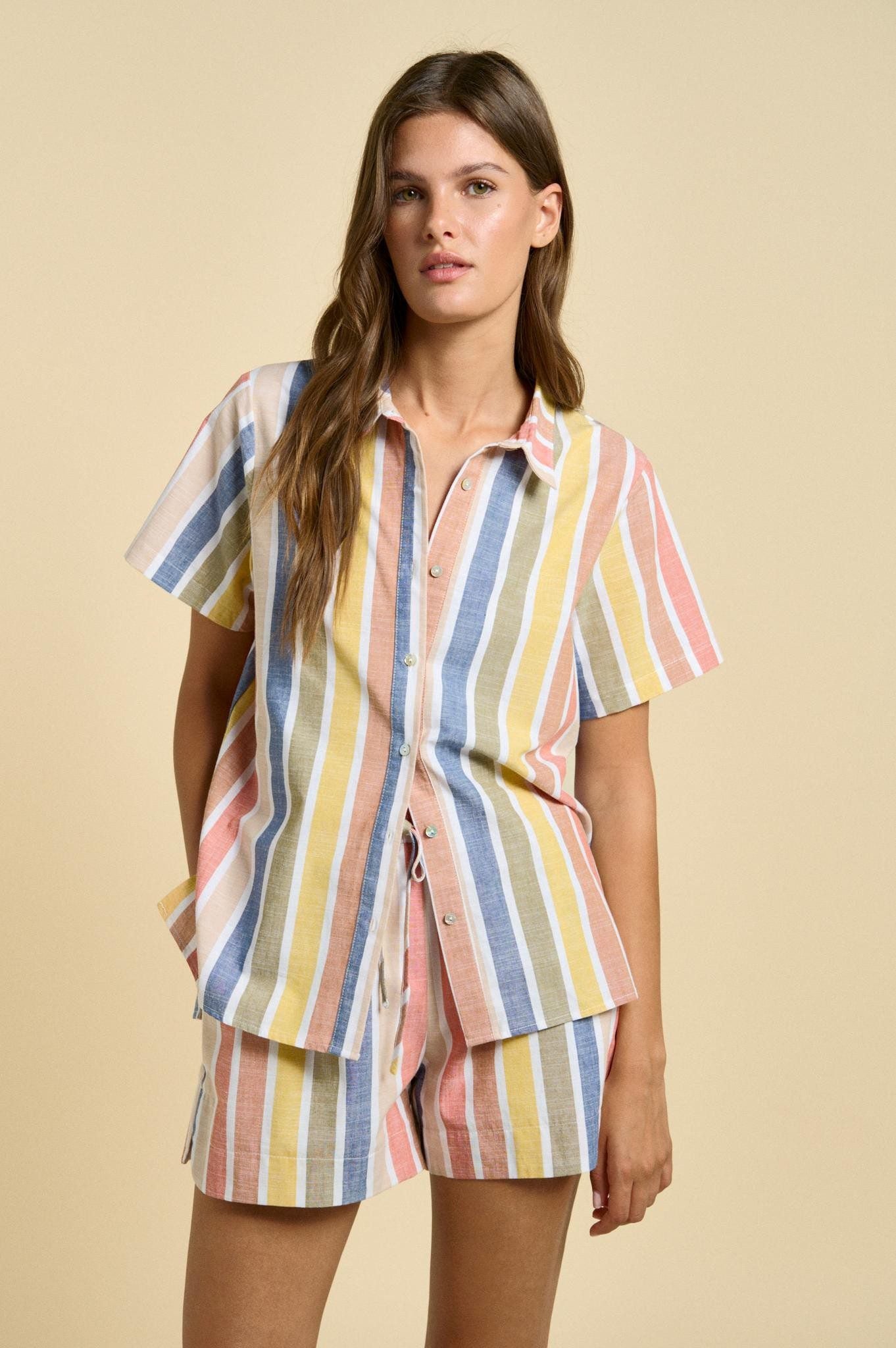 Little Lies Sofie Shirt - stripe