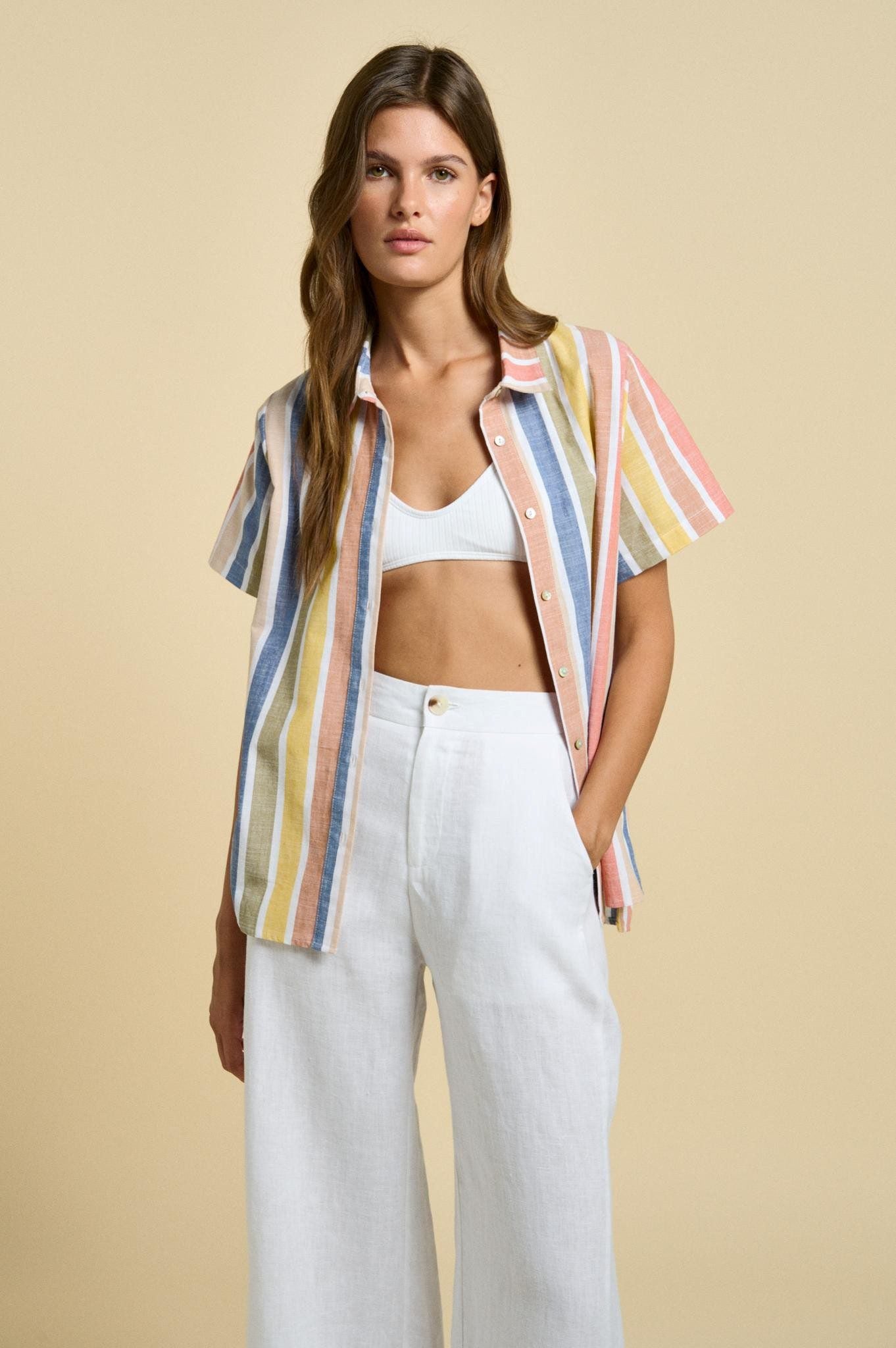 Little Lies Sofie Shirt - stripe