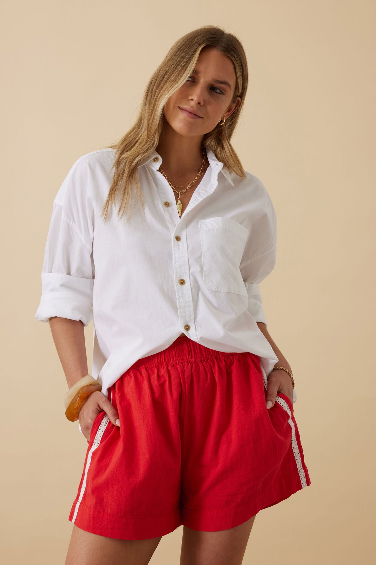 Ceres Mila Short - heritage red