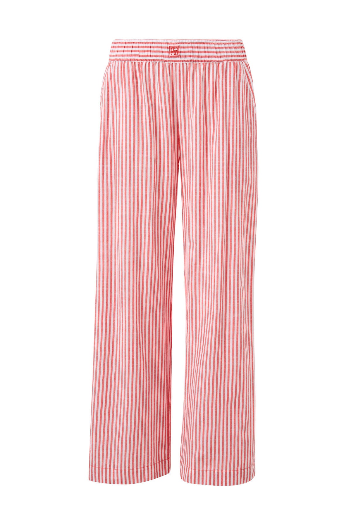 Ceres Life The Lounge Pant - heritage red bright white stripe