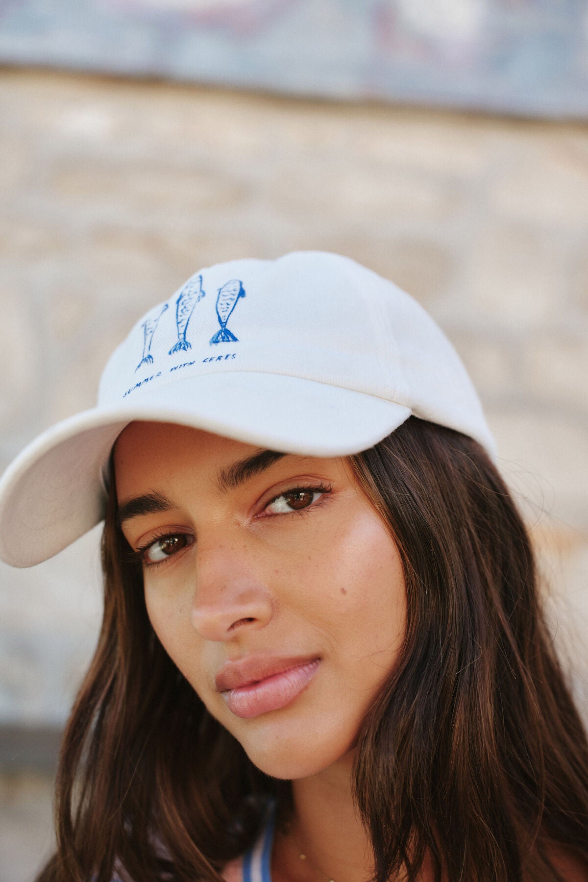 Ceres Pip Everyday Cap - white/summer fish