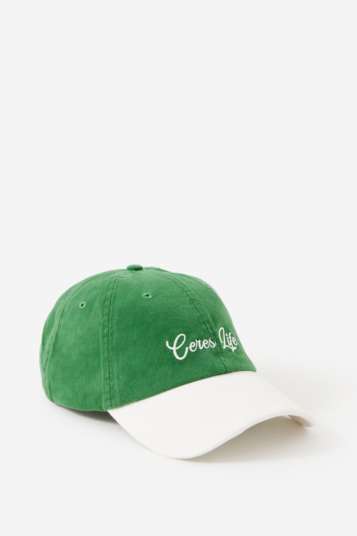 Ceres Pip Everyday Cap - heritage green/white