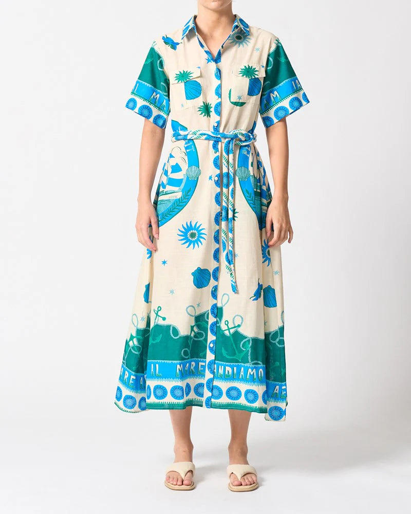 Walnut Melbourne Cannes Dress - Andiamo