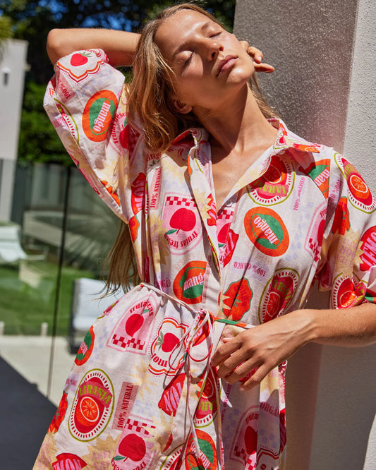 Walnut Melbourne Berlin Dress - Frutas Fescas