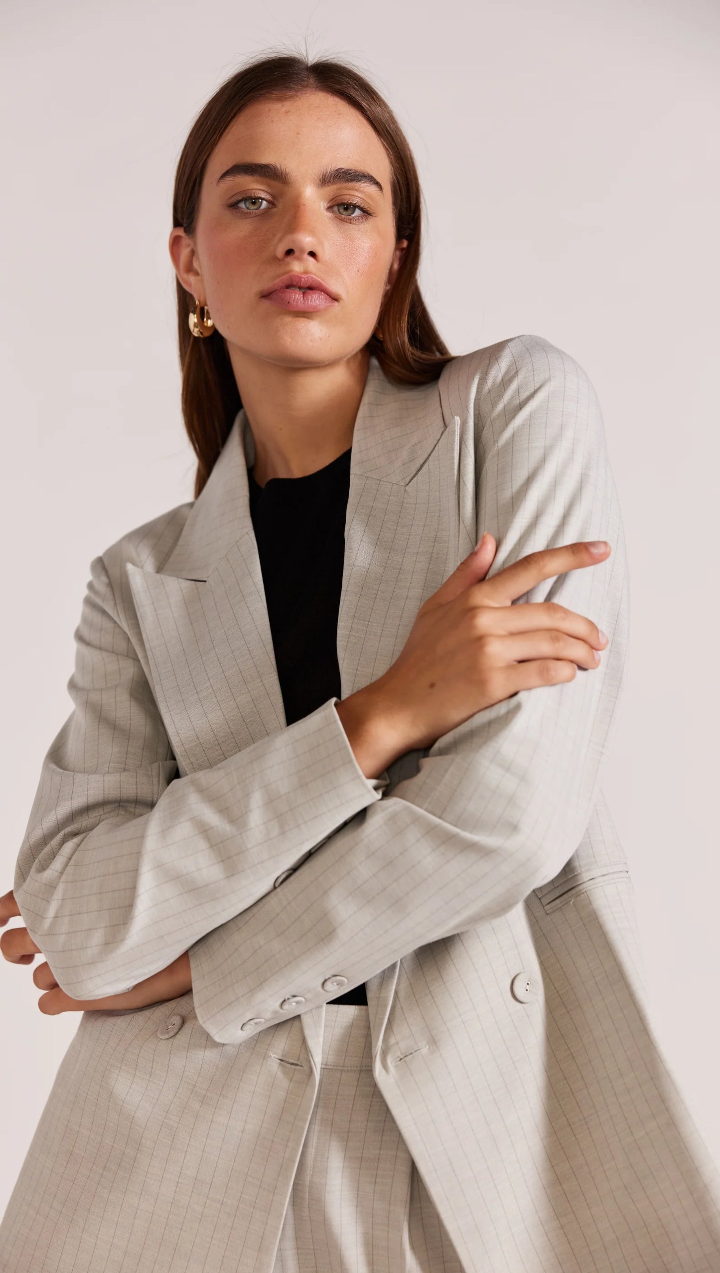 Staple the Label Olivier Blazer Light Grey