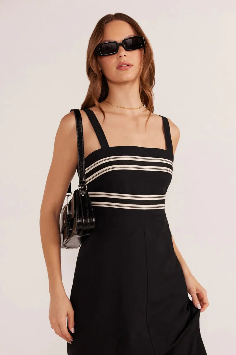 MINKPINK Elki Trim Midi Dress