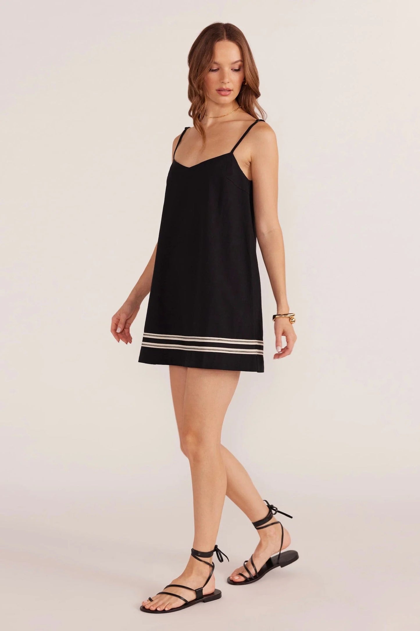 MINKPINK Elki Trim Mini Dress