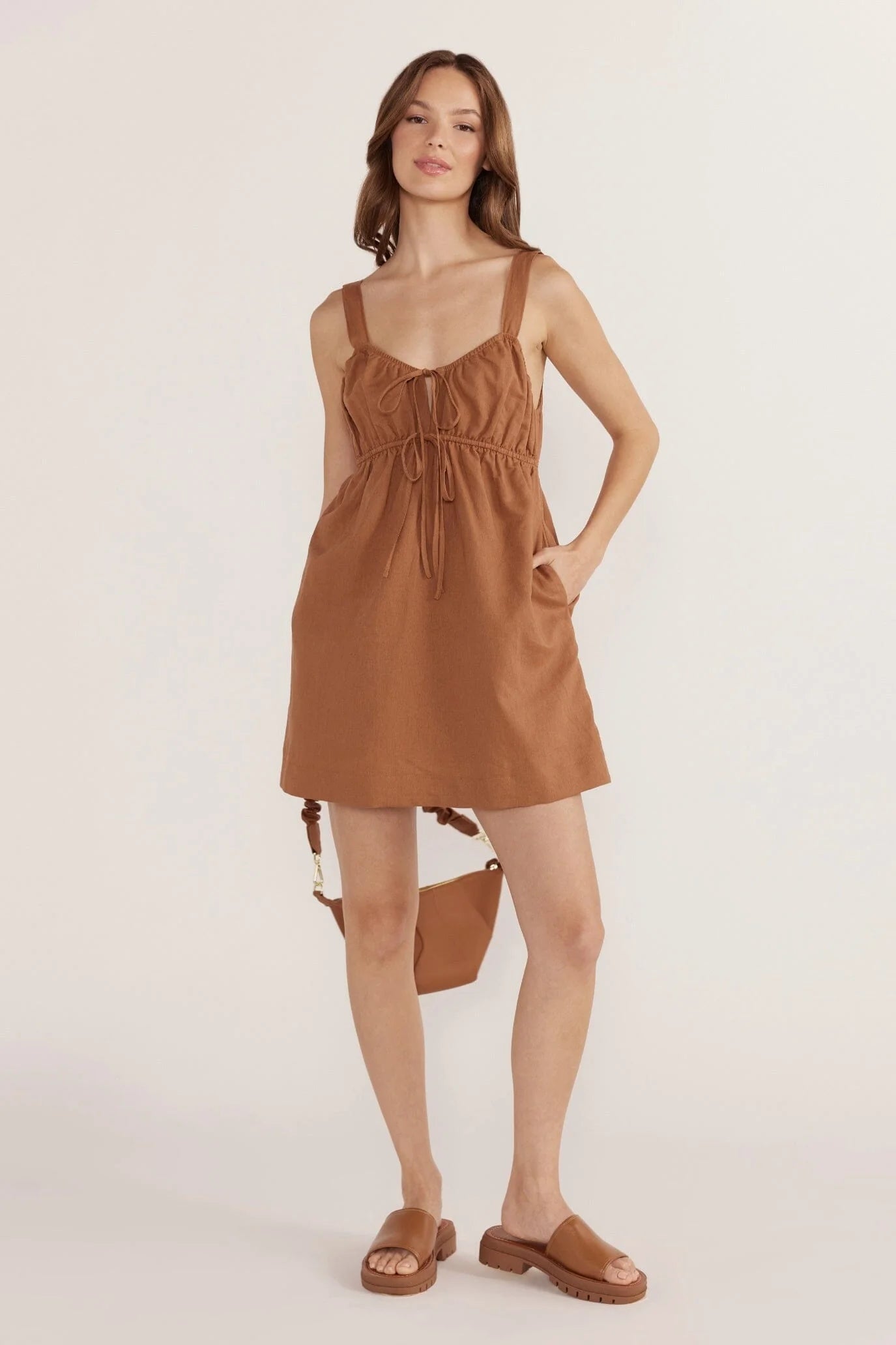 MINKPINK Rya Elasticated Mini Dress