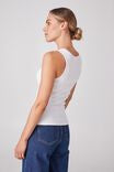 Ceres Life Core Organic Scoop Tank White