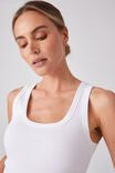 Ceres Life Core Organic Scoop Tank White